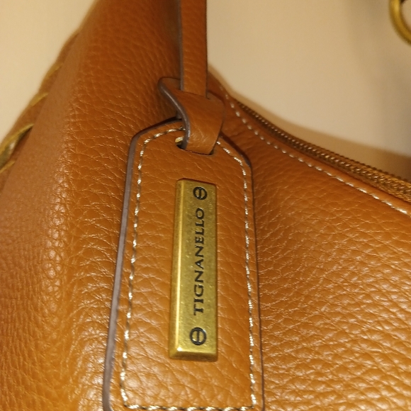 Tignanello Tribeca Fringe Hobo Shoulder Bag - Picture 5 of 8